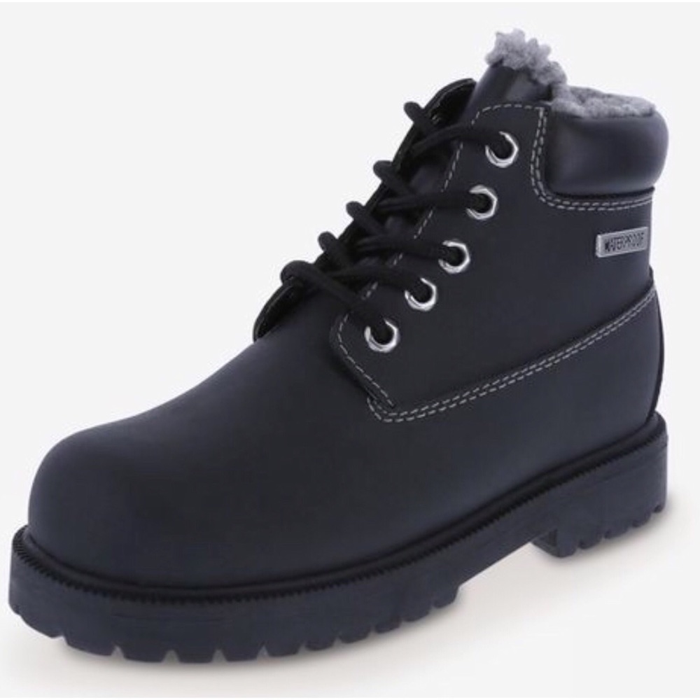 Boys Toddler Fleece Waterproof Boots